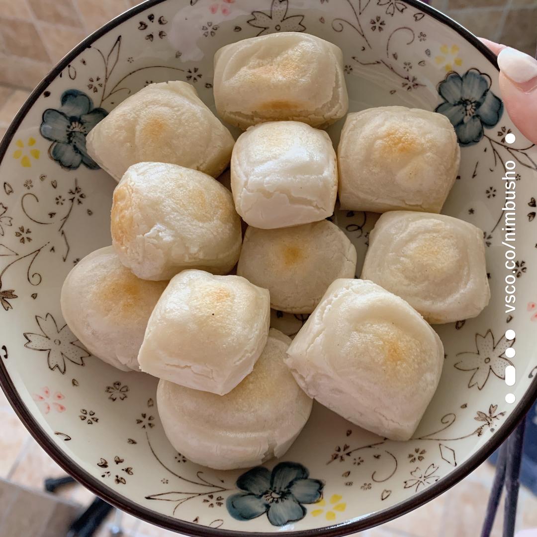 快手免烤箱日式烤年糕（麻糍）的做法