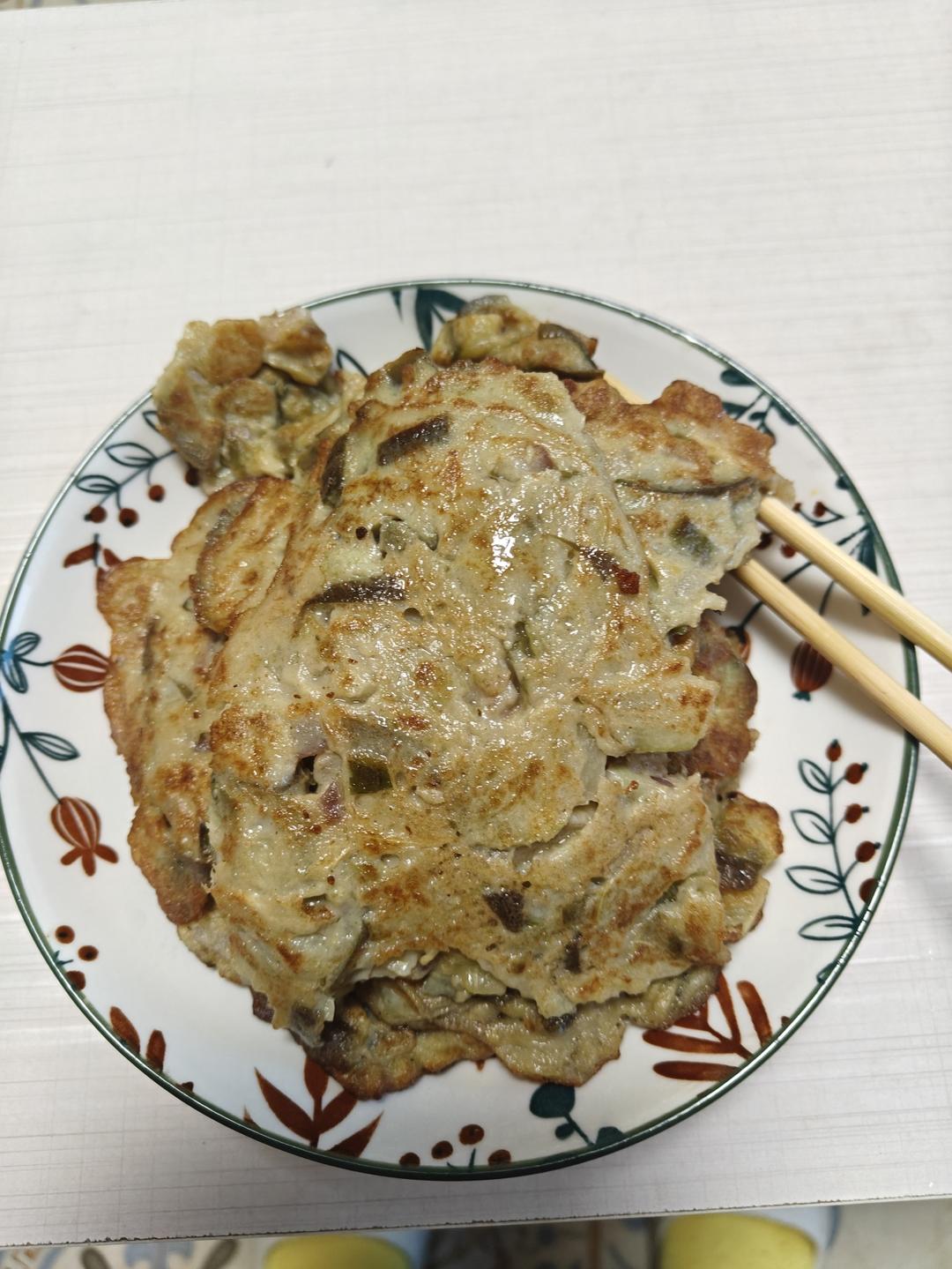 简单易上手的茄子饼