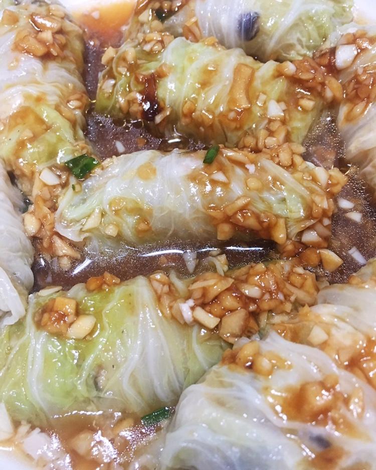 肉酿白菜卷