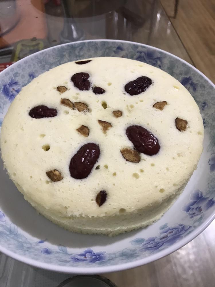 自制隔水蒸蛋糕的做法