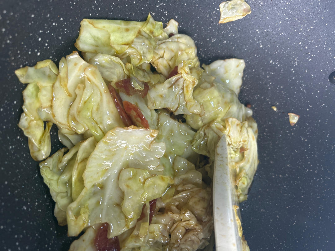 这么炒包菜，吃到空碗