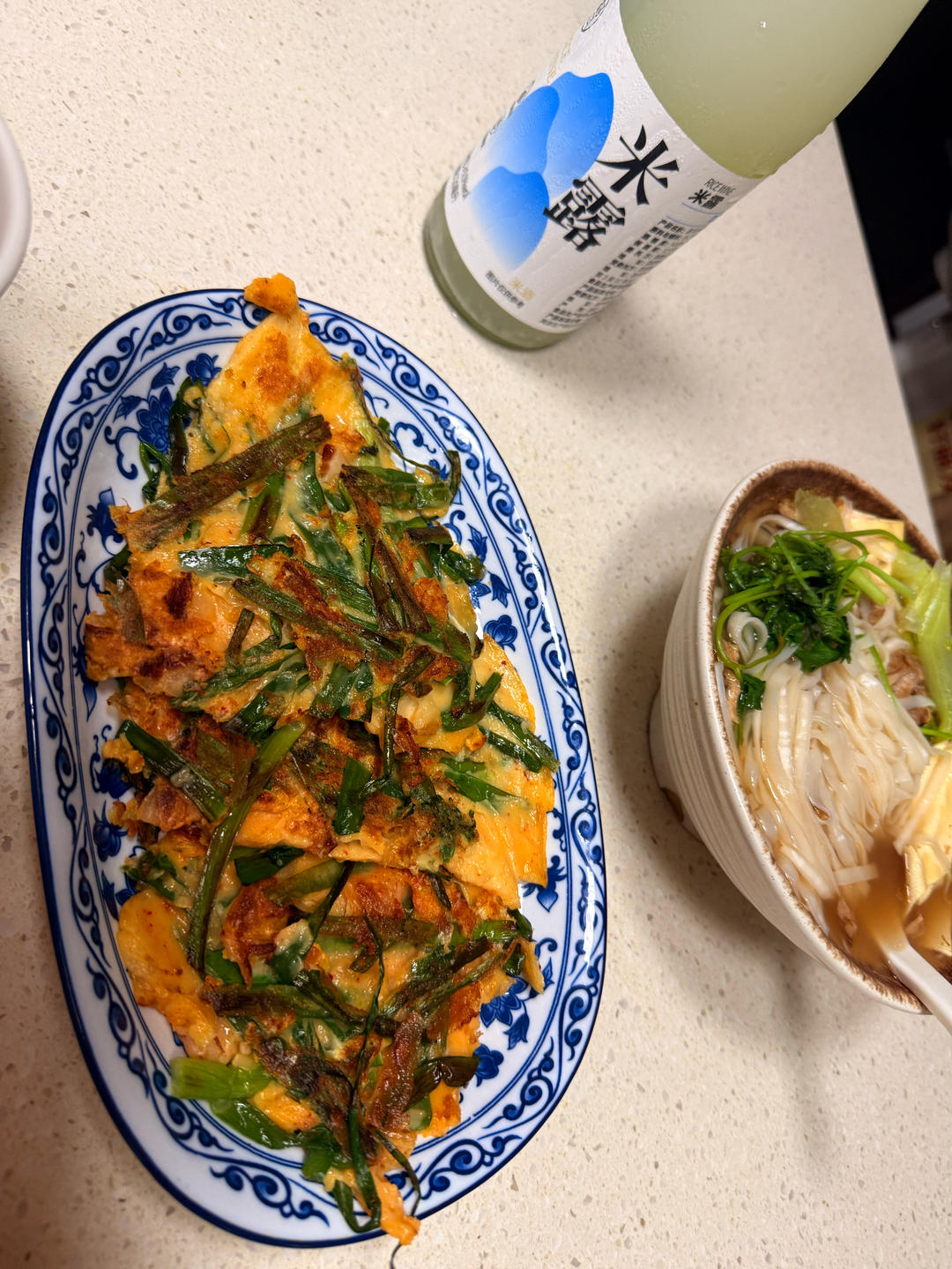 超正的韩式泡菜饼 韭菜饼 海鲜饼