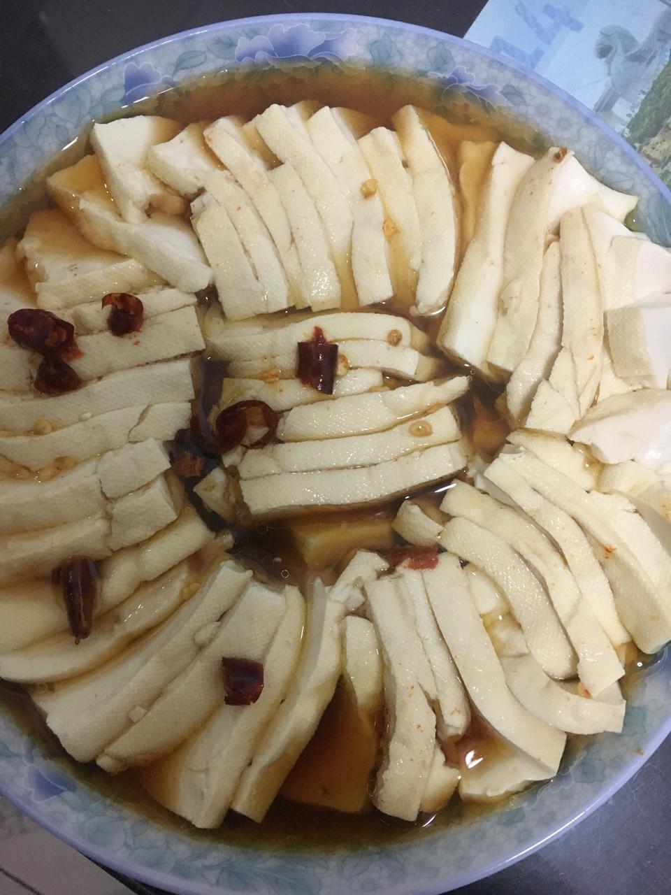 虾米辣椒蒸豆腐