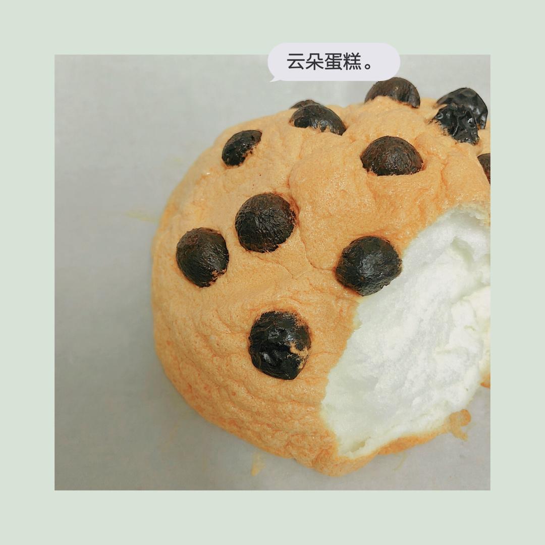 长雨之做的云朵舒芙蕾蛋糕