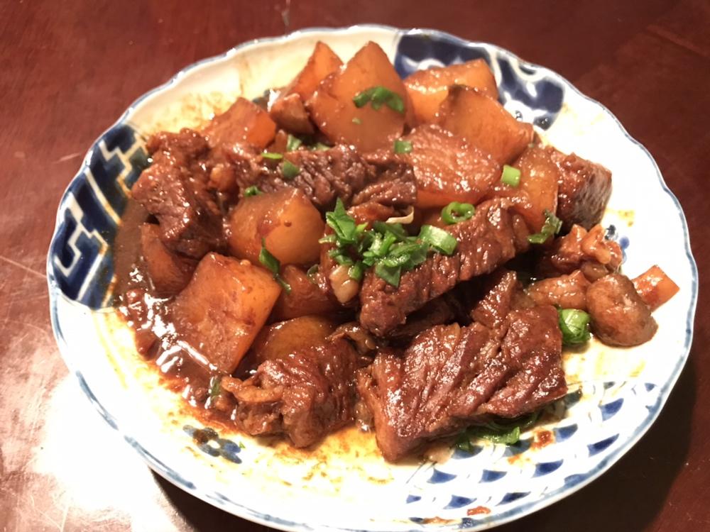 柱侯牛腩萝卜（广州面店的味道）
