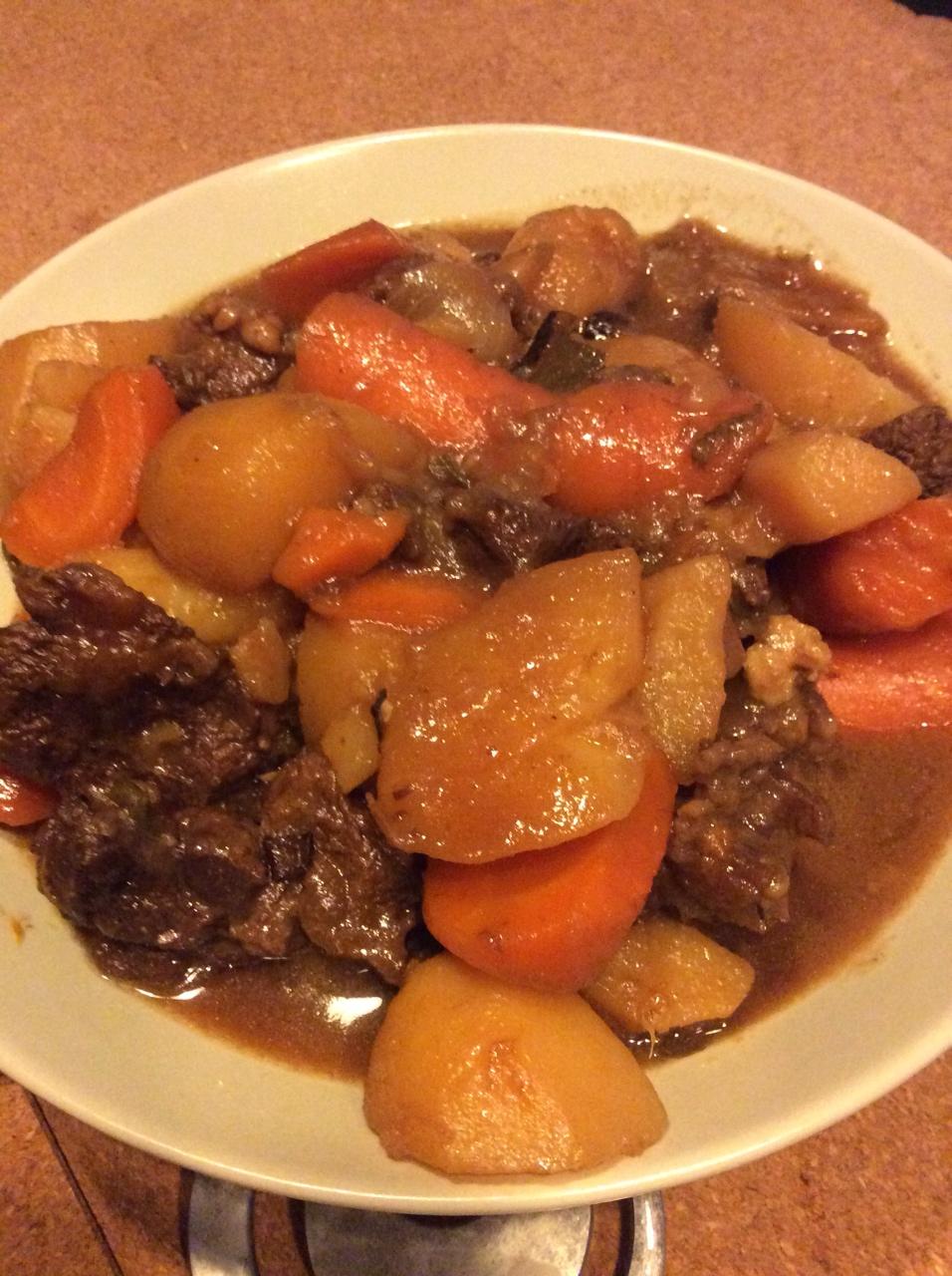 土豆炖牛肉