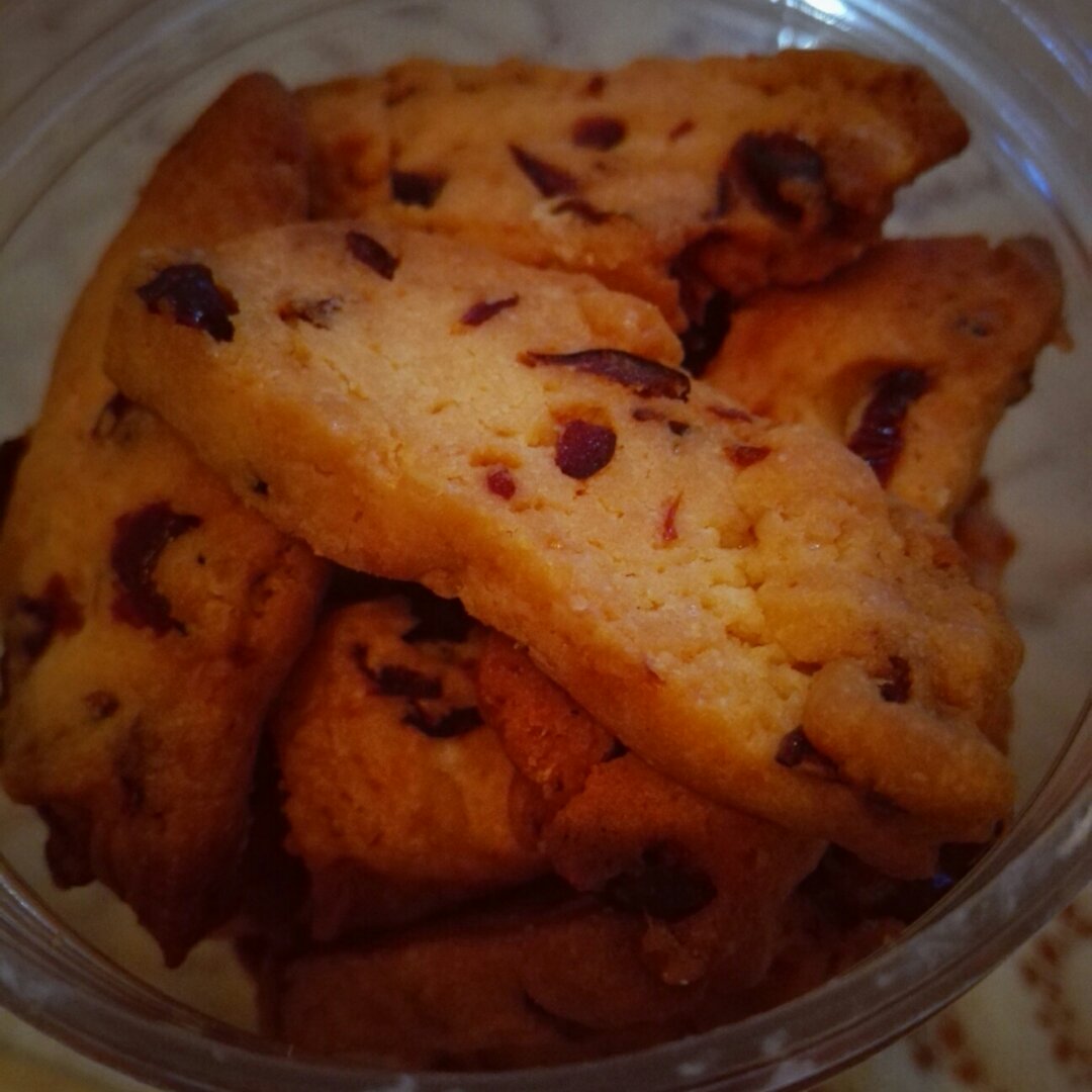 低糖少油版蔓越莓饼干