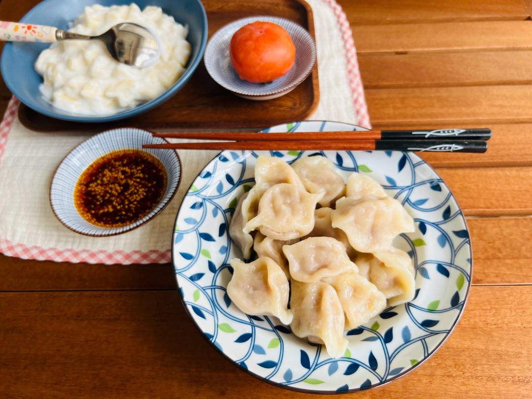牛肉+猪肉马蹄🥟