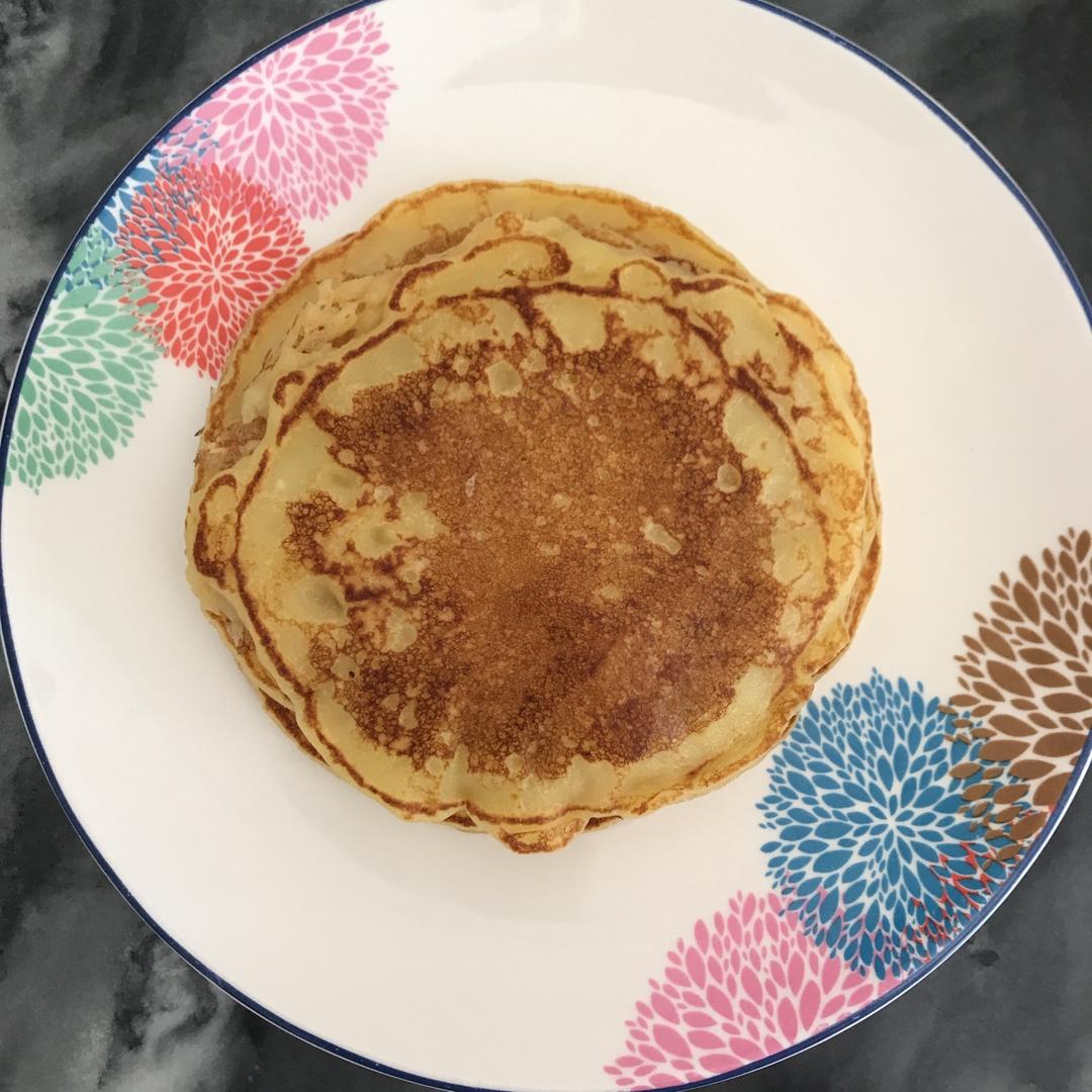 奶香四溢酸奶松饼