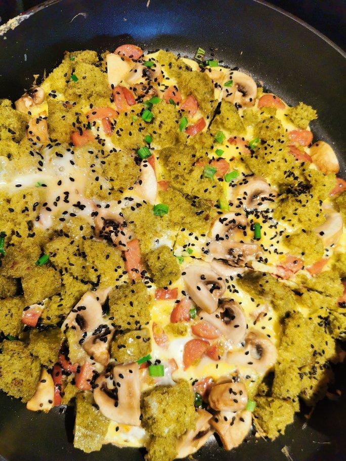 香脆馒头披萨-馒头华丽蜕变创新吃法，不一样的馒头