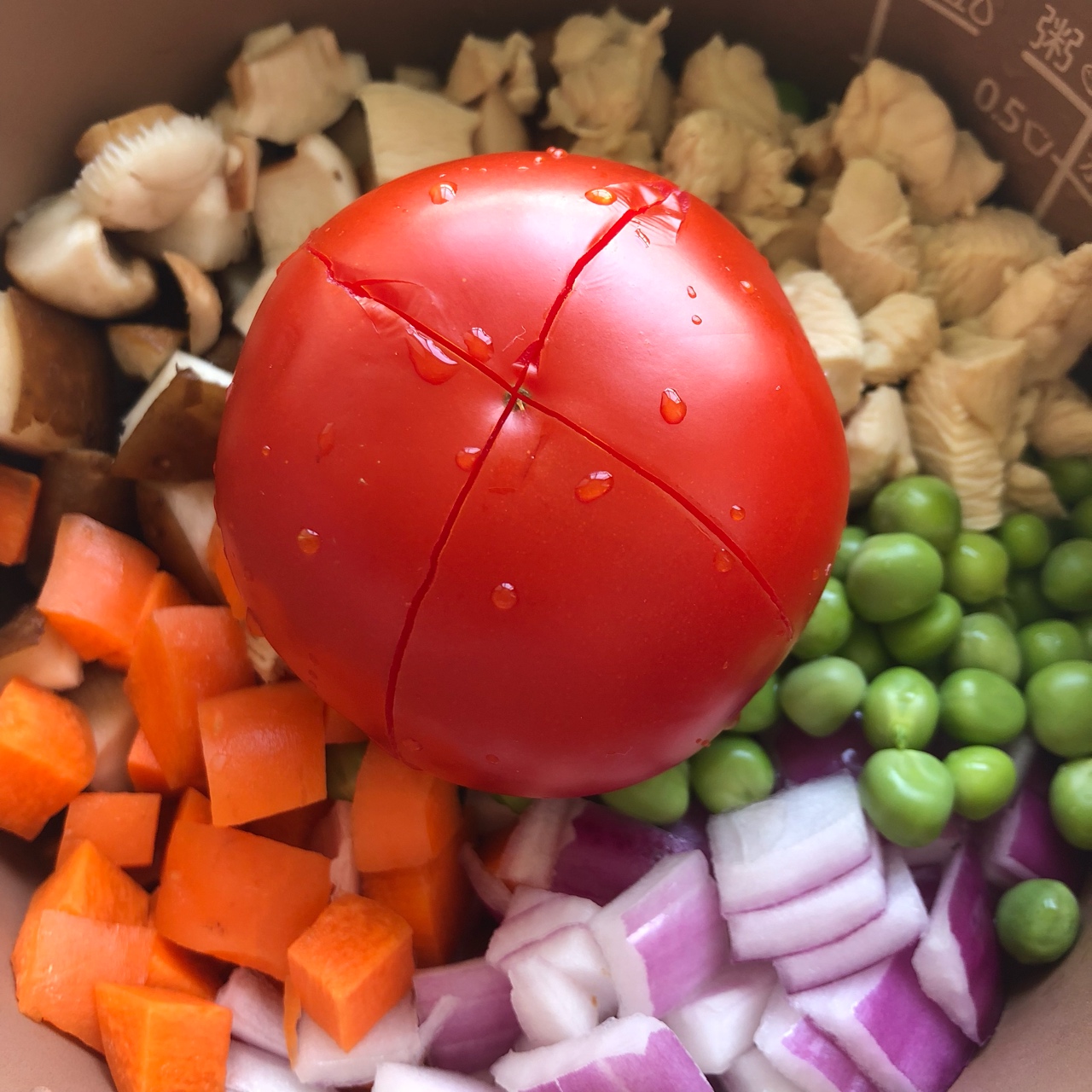 【电饭锅】一只番茄饭 番茄拌饭