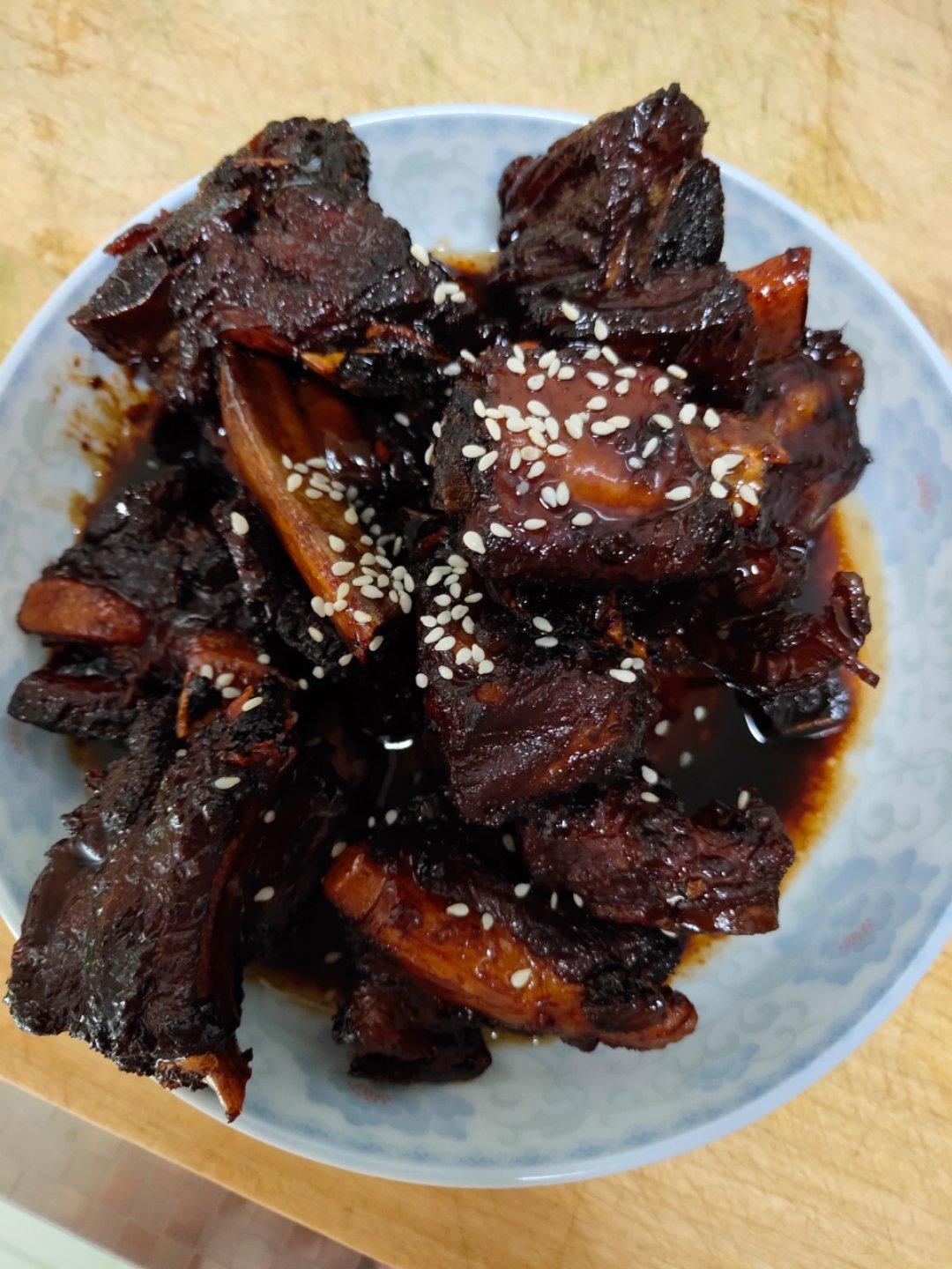 懒人版糖醋排骨