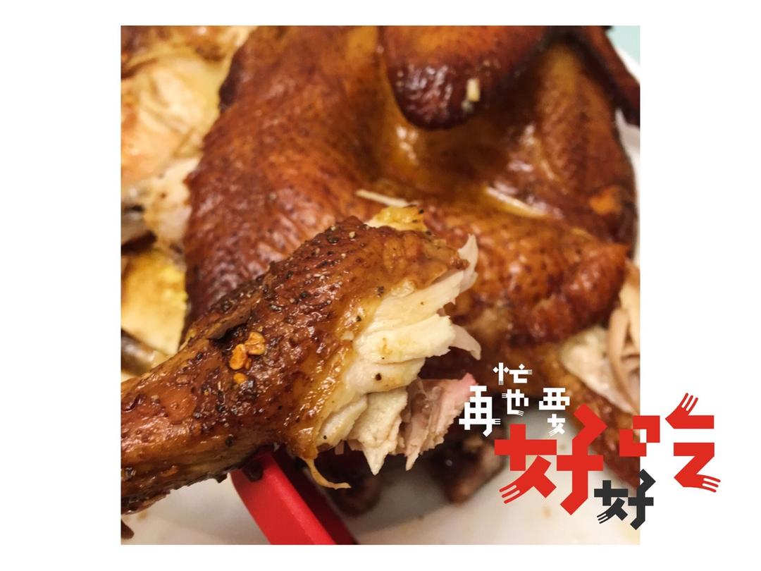 袋袋烤鸡--自制腌料+脆皮秘籍