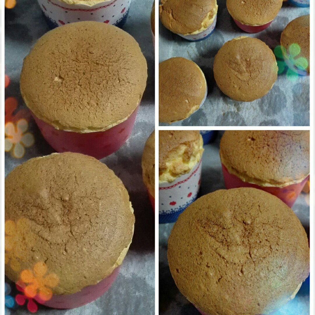 戚风纸杯蛋糕【零基础】来自甜悦姐的方子