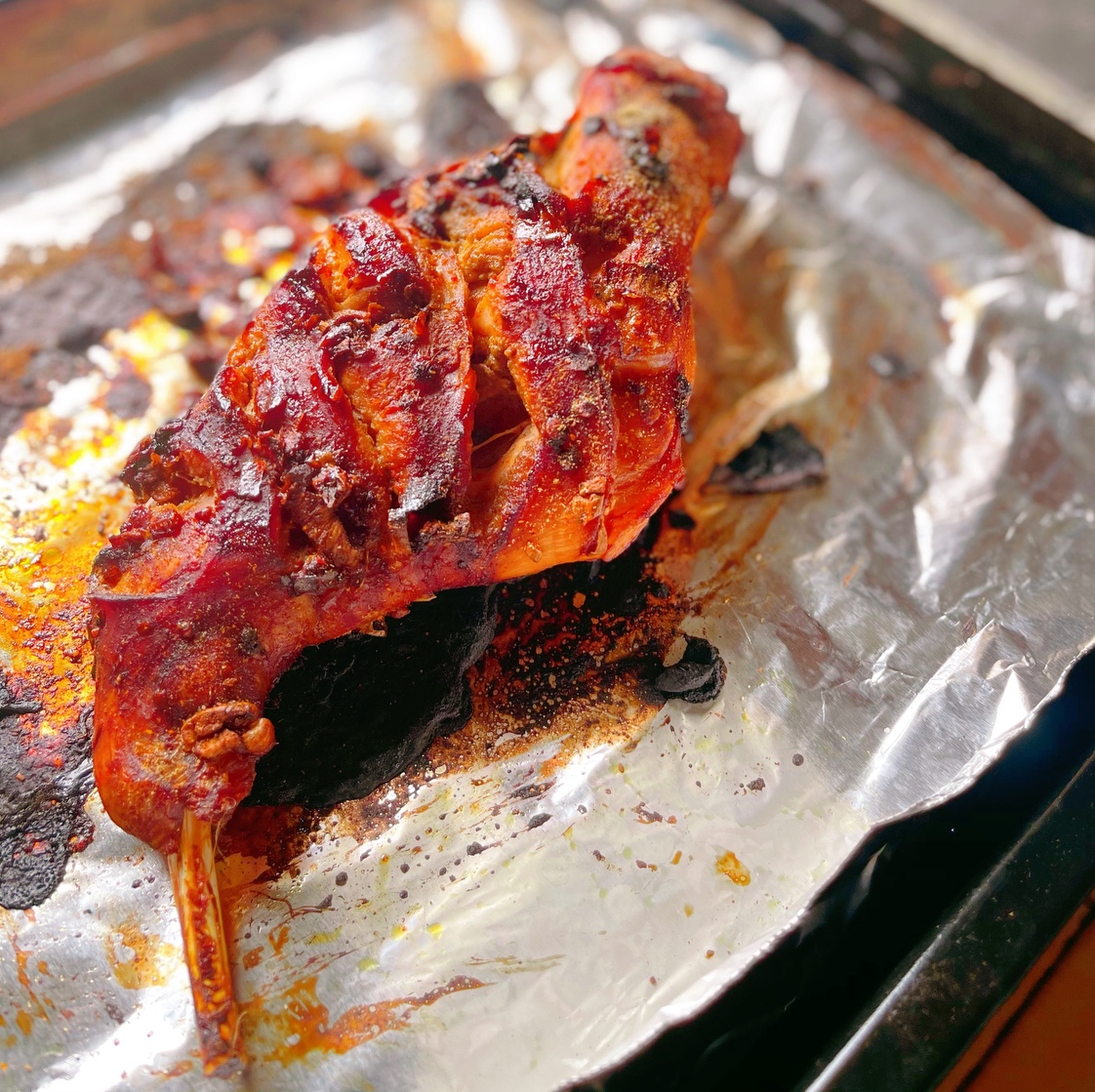 宴客菜谱｜香烤兔腿肉，简单易学的做法