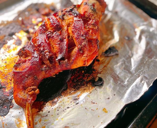 宴客菜谱｜香烤兔腿肉，简单易学的做法