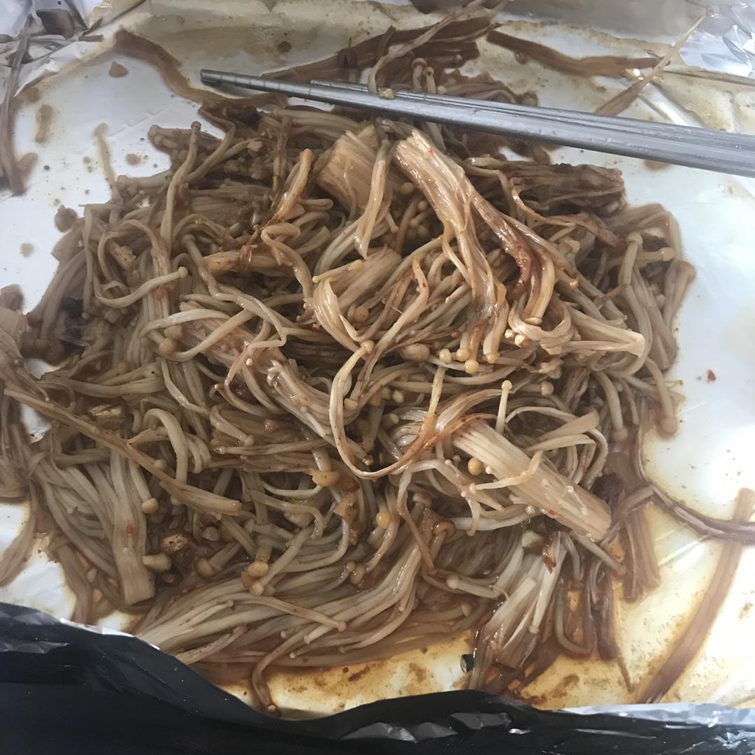 蒜蓉烤金针菇（烤箱版）