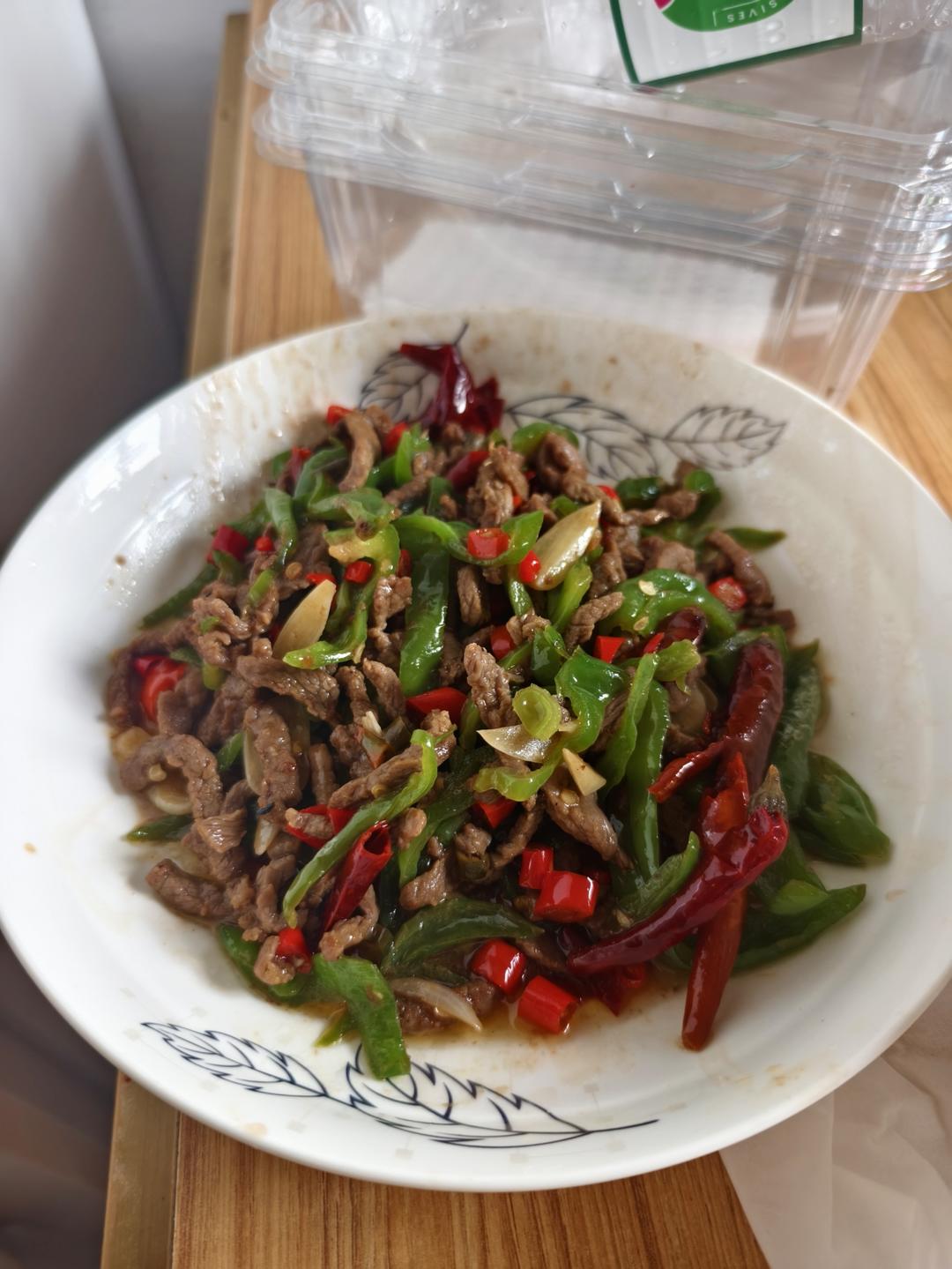 小炒牛肉丝