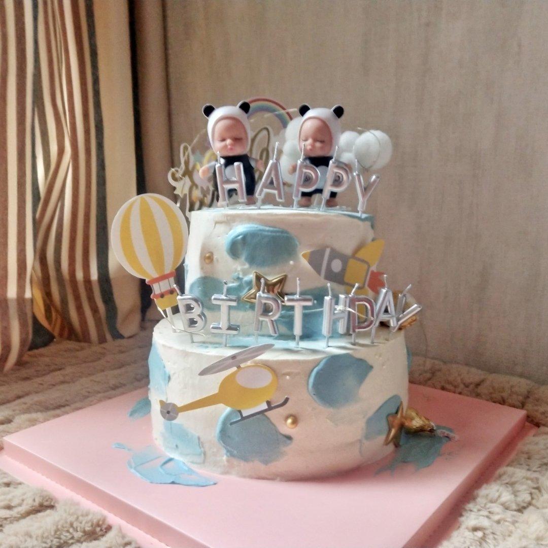 轻盈的十寸戚风蛋糕方子