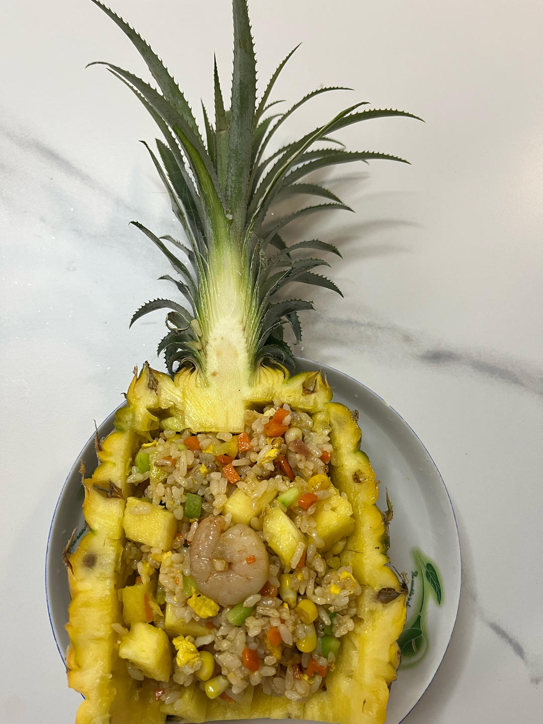 虾仁菠萝炒饭