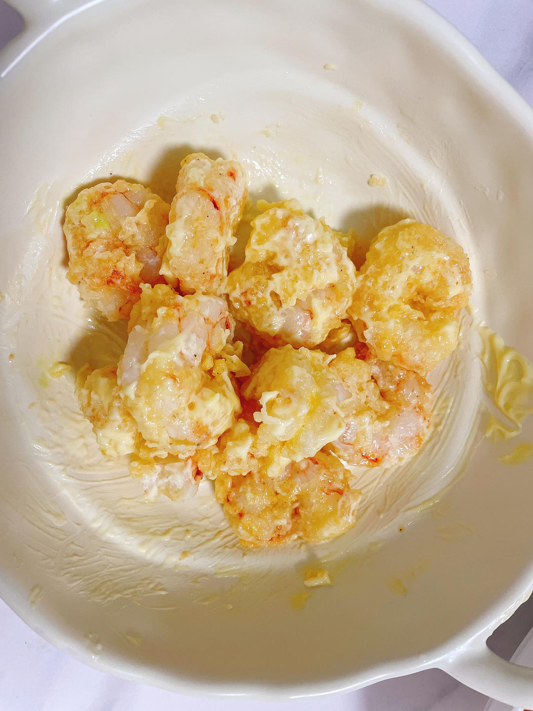 柏悦平替版芥末虾球