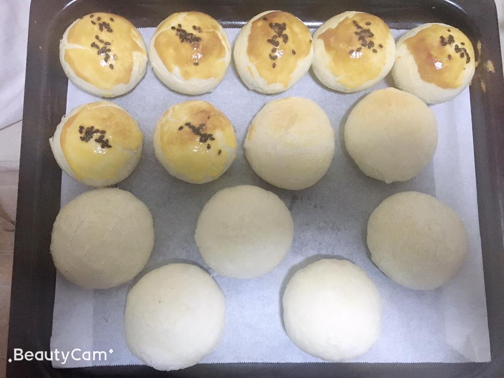 酥皮绿豆饼   酥得掉渣渣