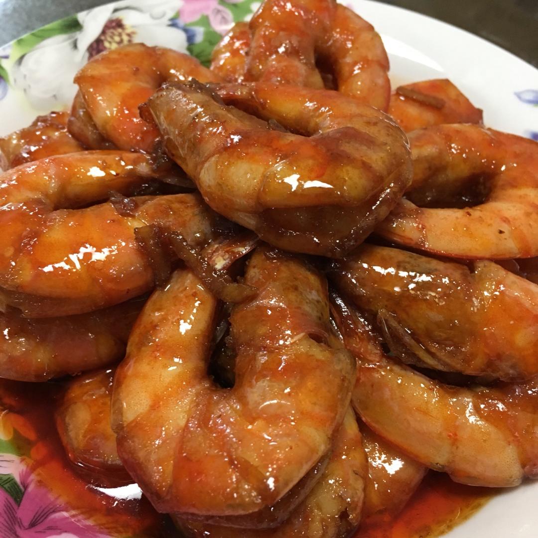 油焖大虾