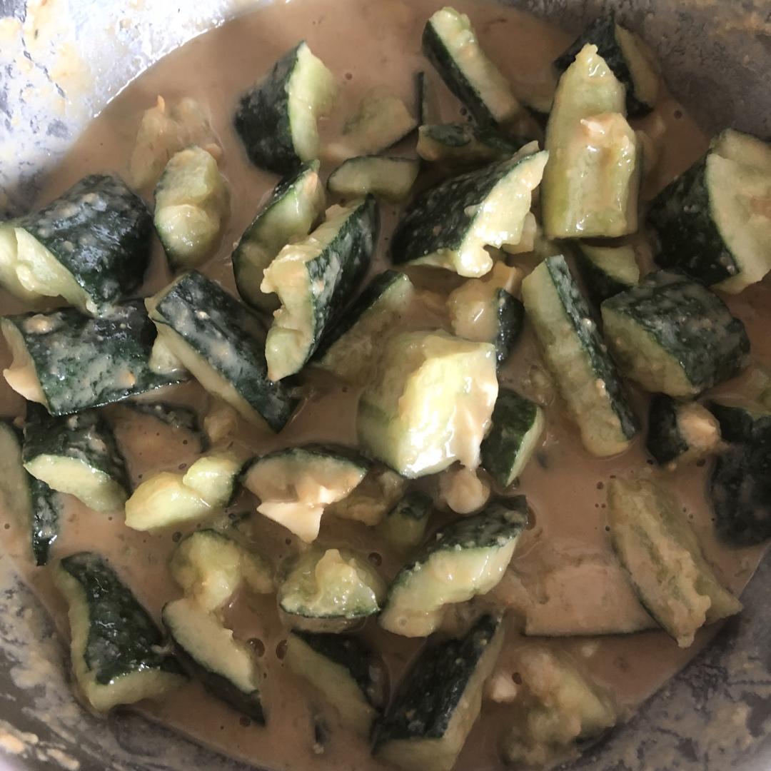 芝麻酱黄瓜凉菜🥗