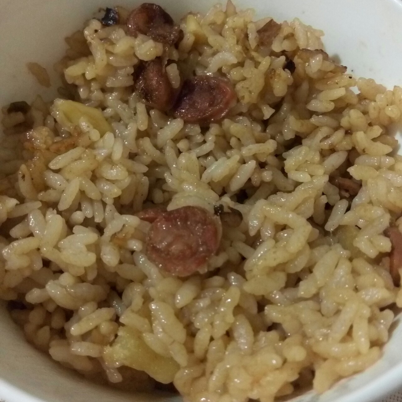 香肠土豆闷饭