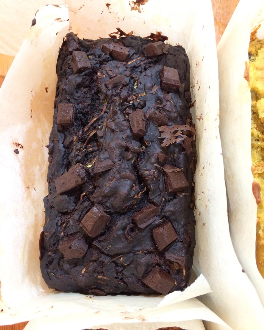 巧克力西葫芦快手面包（健康巧克力“蛋糕”）丨健康·烘焙