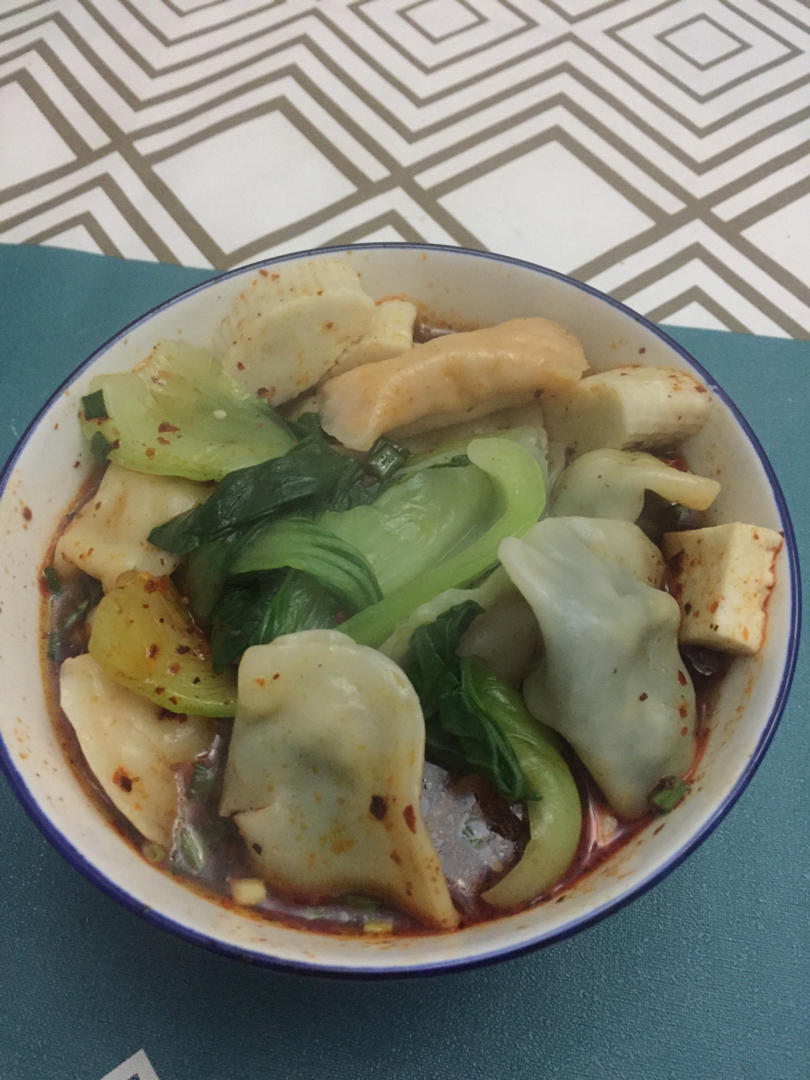 巨好吃酸爽的酸汤水饺