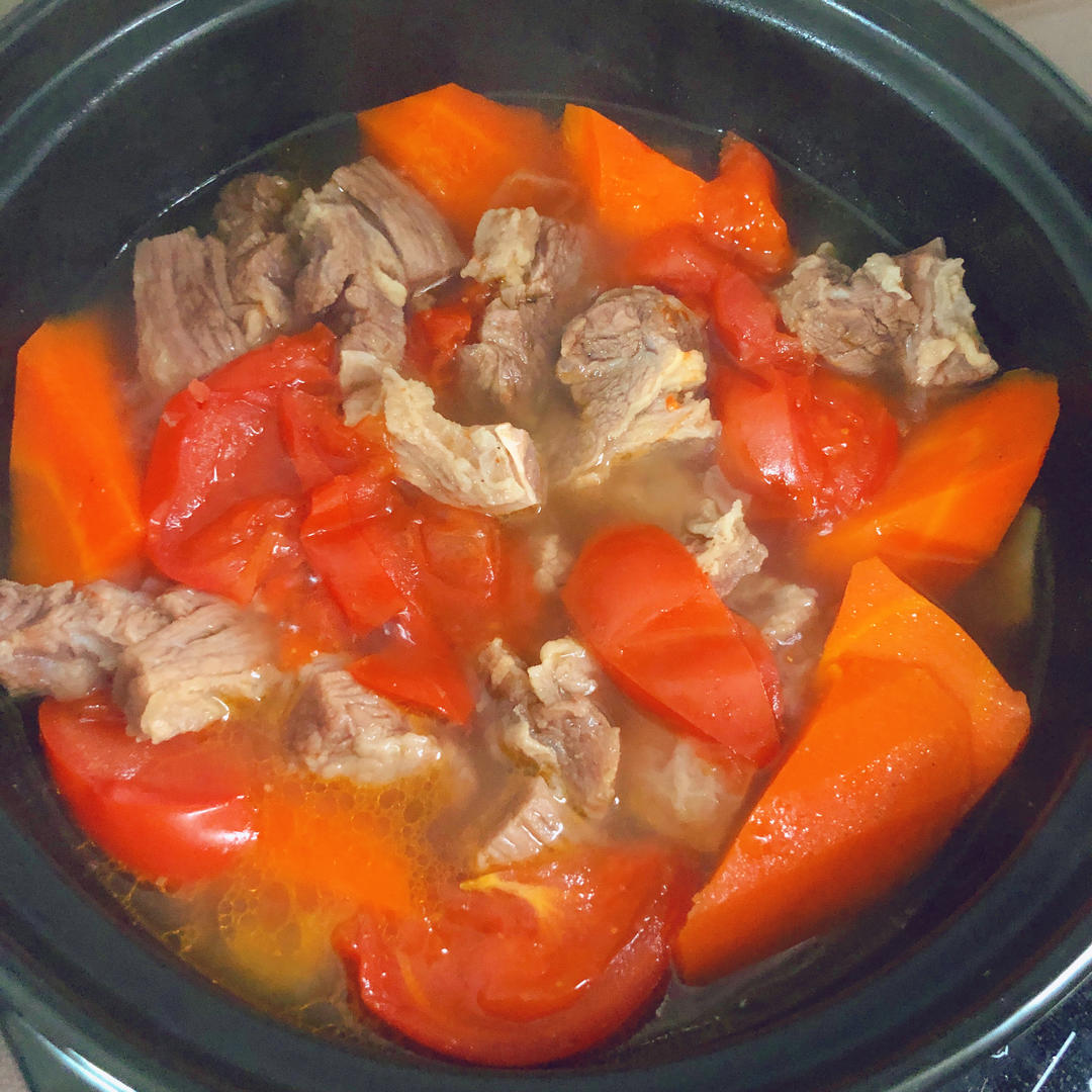 番茄土豆炖牛腩