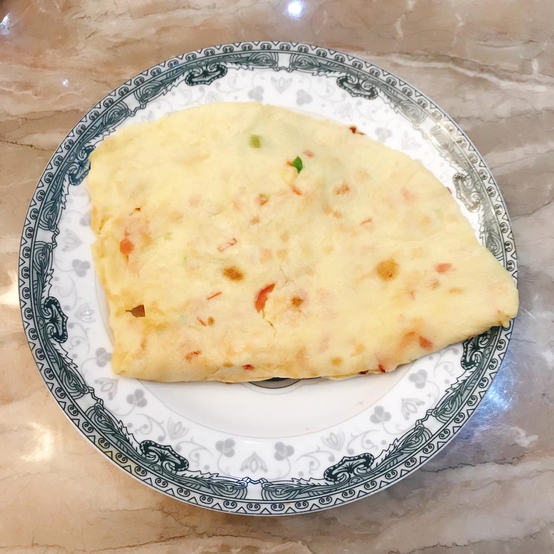 葱花蛋饼（快手营养早餐）