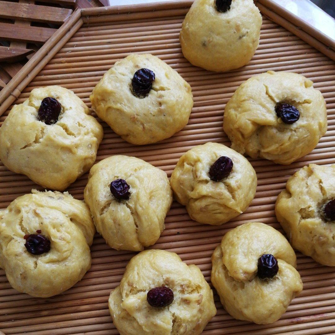 南瓜燕麦开花馒头