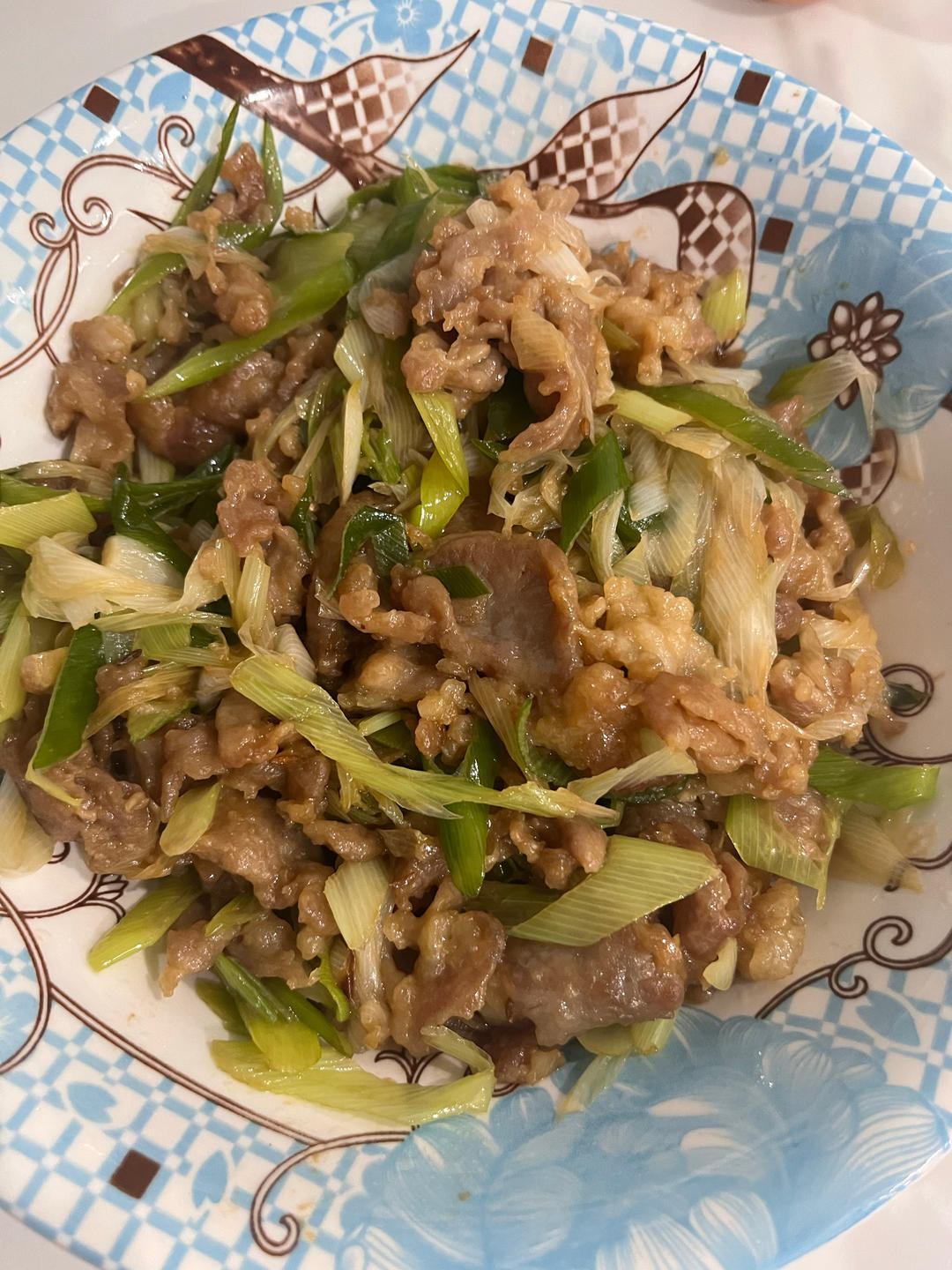 炒了20多年的葱爆羊肉