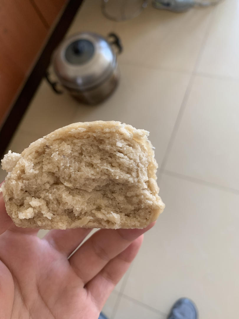 磨豆浆剩下的黄豆渣都不放过——细腻的豆香馒头