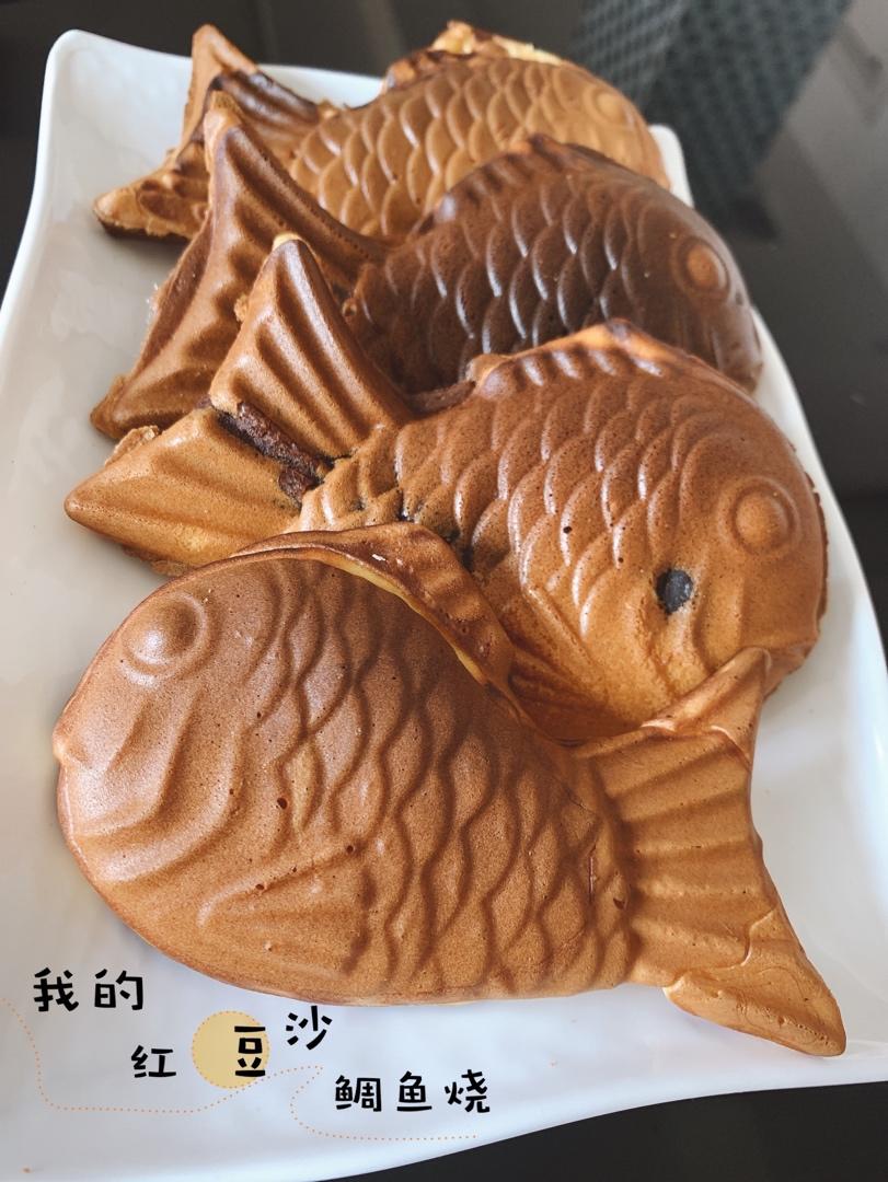 蜂蜜红豆麻薯鲷鱼烧—Kenwood松饼机