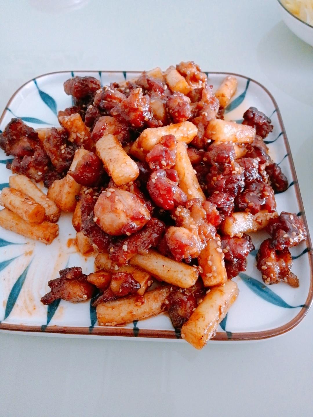 韩式炸鸡年糕