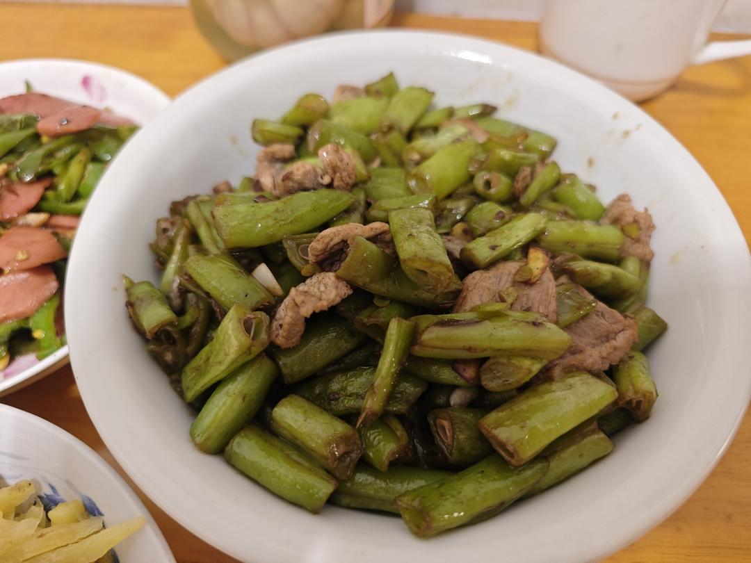 四季豆炒肉