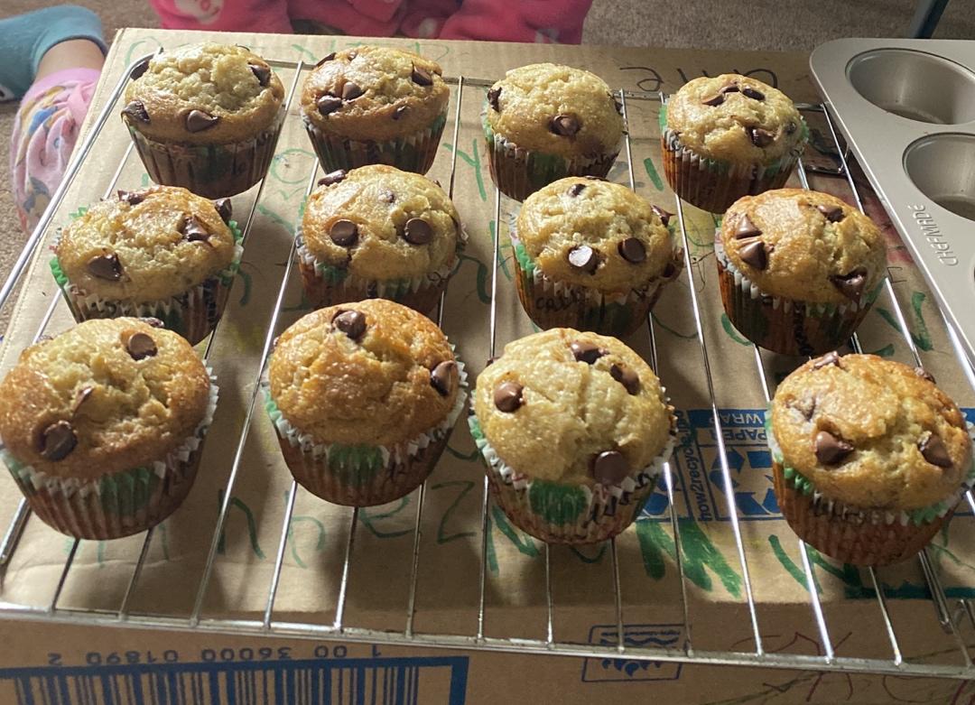 香蕉巧克力马芬