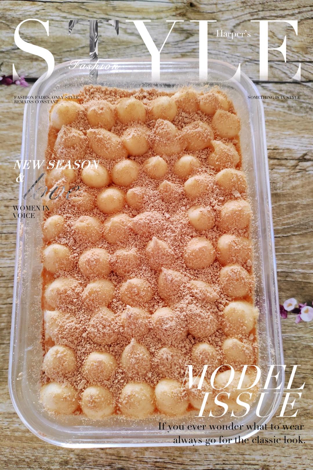 豆香浓郁甜而不腻❗️自制网红豆乳盒子蛋糕