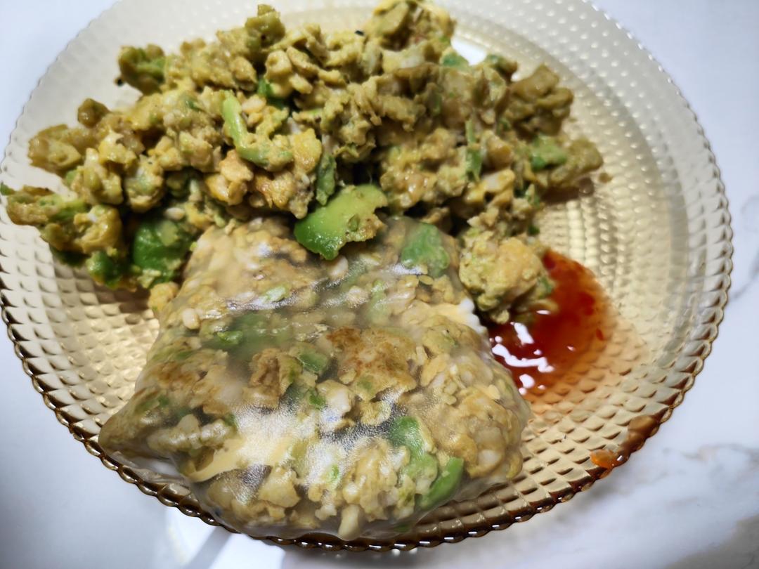 减脂健康早餐🥑芝士牛油果鸡蛋卷饼