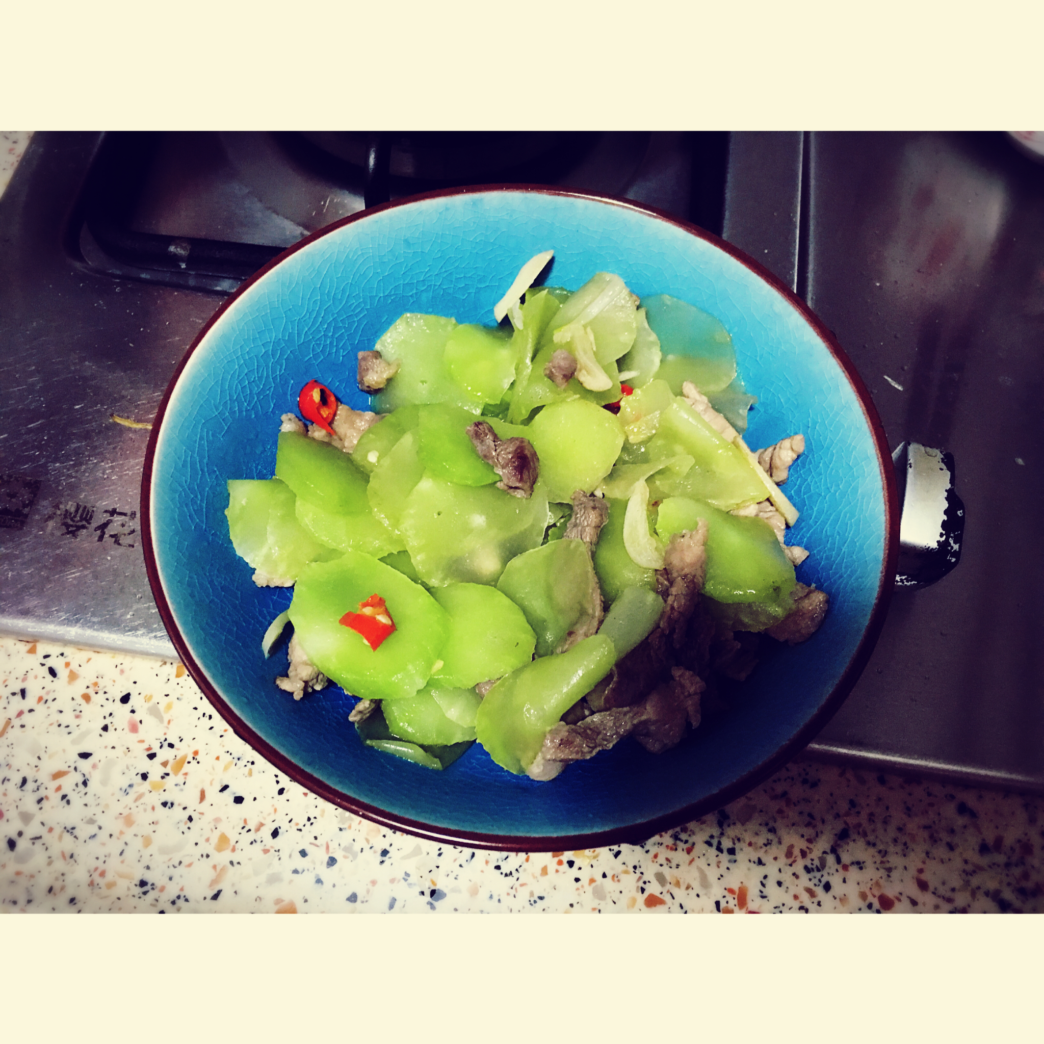 莴笋炒肉