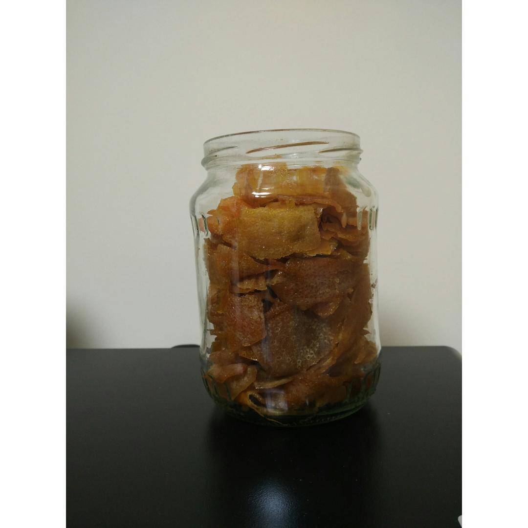 橙皮蜜饯