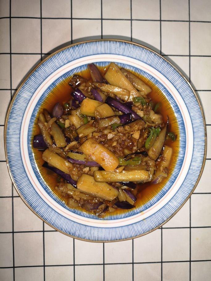 红烧肉沫茄子