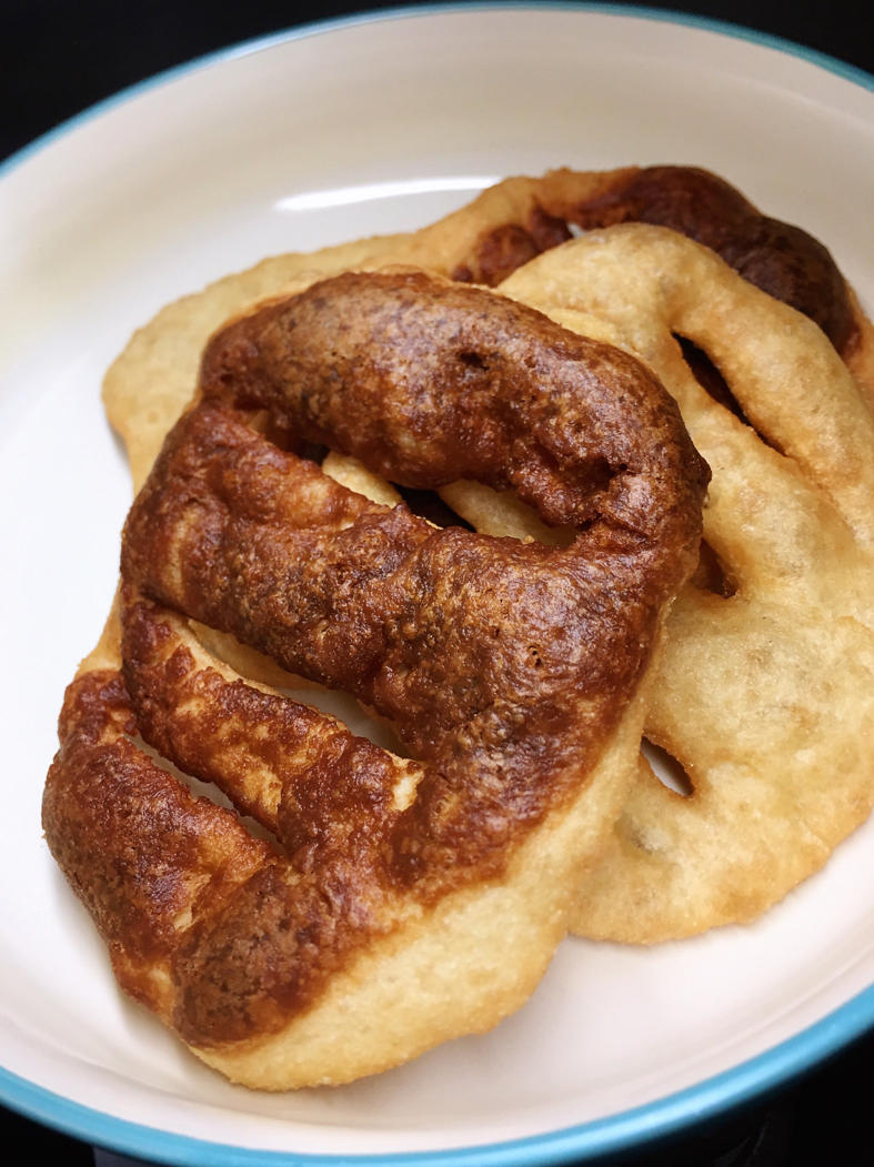 我很家常做的炸油饼糖油饼