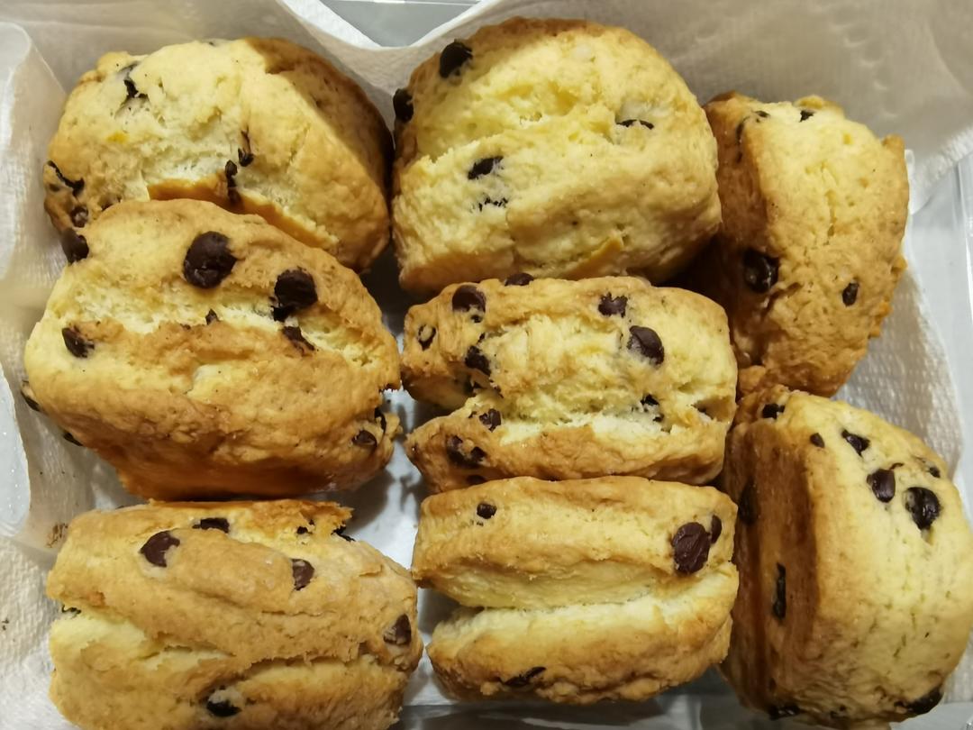 完美裂纹～百分百成功的超好吃奶香司康（禁止搬运）