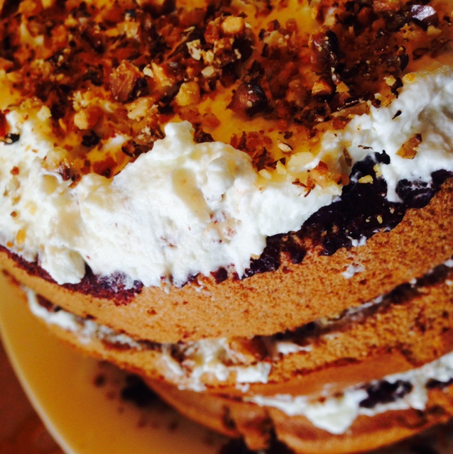 咖啡百利甜戚风