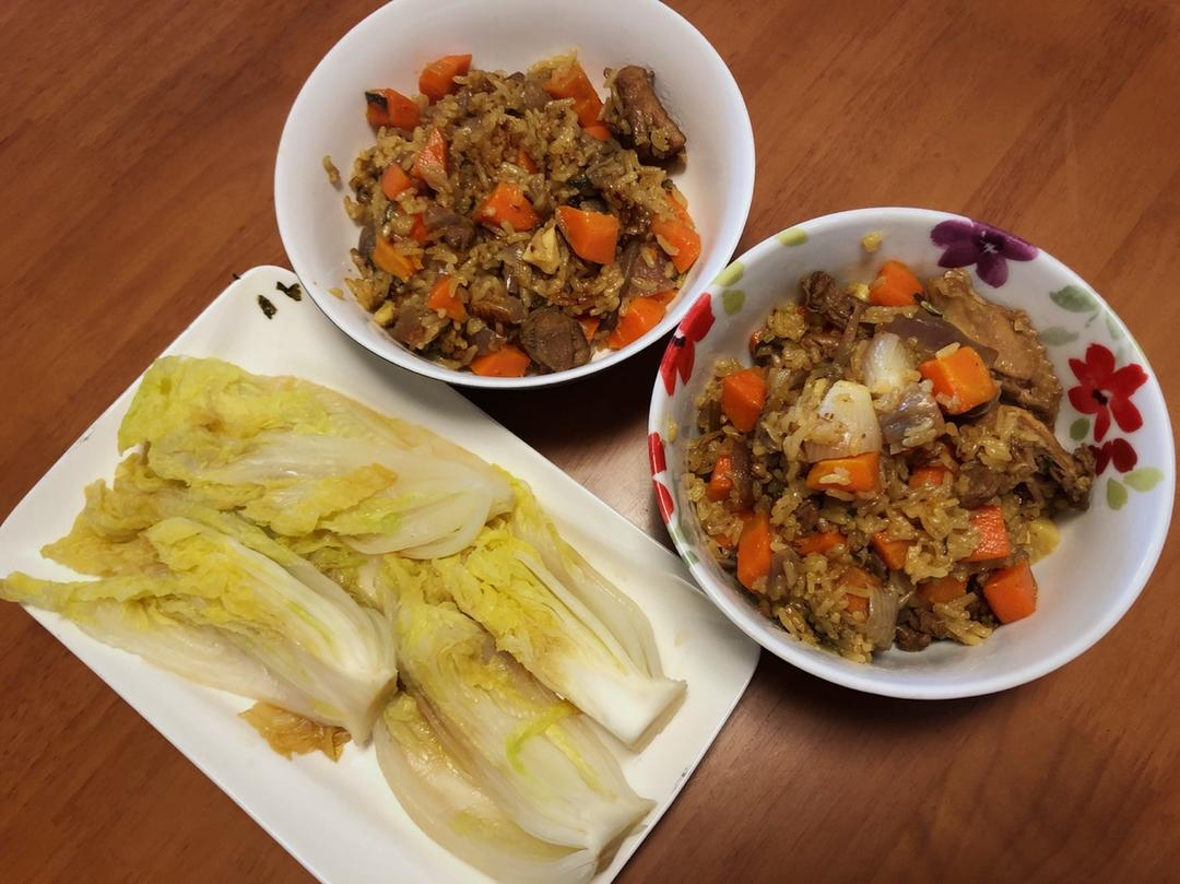 咖喱鸡翅焖饭