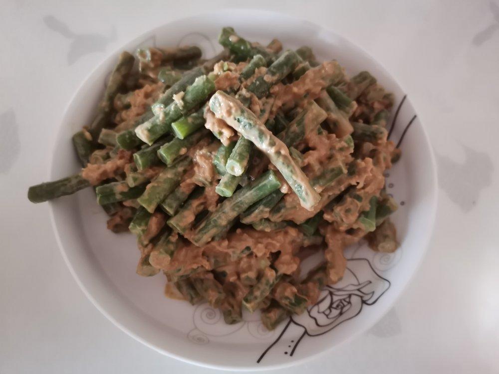 麻汁豆角
